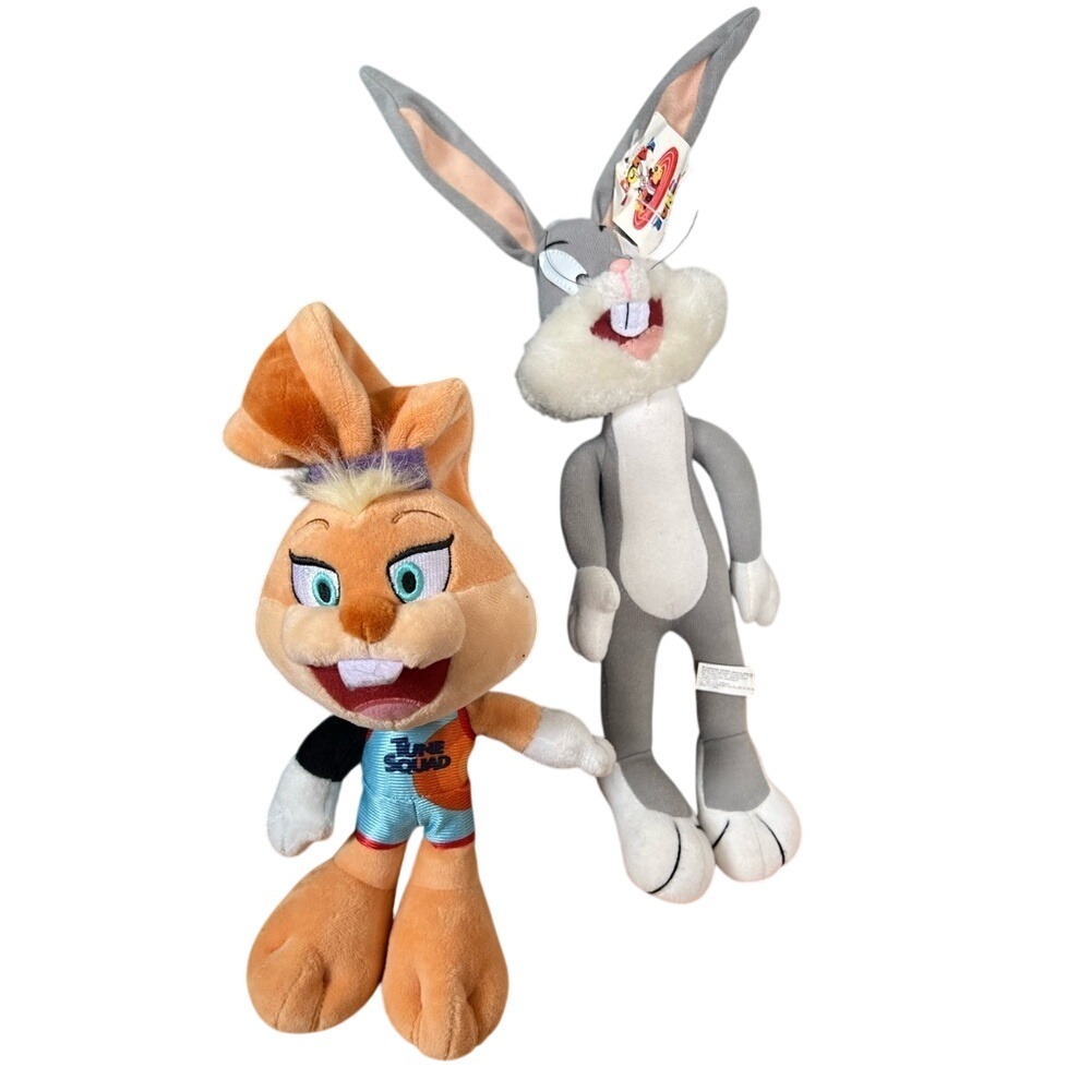 Looney tunes‎ Lola Bunny and Bugs Bunny Plush Set